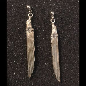 Vintage Harley Davidson earrings